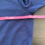 Lands' End Minimalist Everyday Navy Blue Jersey Knit Fit & Flare Dress M/T 10-12 Photo 9