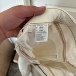 American Eagle  Outfitters Cream Distressed Ankle Jeans Photo 2