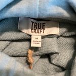 True Craft Sweatshirt Soft Shop Mask Hoodie  Teal Green Womens Medium New Photo 7