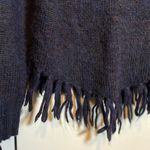 White Stag White Atag Vintage Blue & Purple Wool Tassel Sweater Mock Neck Size Medium Photo 4