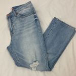 Seven7 Distressed Straight leg Blue Jeans woman’s size 8 Photo 7