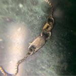 Golden doodle Charm Necklace Cut Out Heart 925 Sterling Silver 18” Photo 2