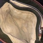 Ralph Lauren Vintage Olive Green Corduroy &Brown Leather Shoulder Bag MINT•RARE Photo 6