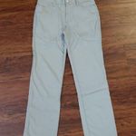 Versace Jeans Couture Gray Chic Feminine Old Money Edgy Relaxed Pants Size 30 Photo 0