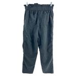 Prologue  SMALL Dark Gray Paperbag Relaxed Crop Pants Photo 2
