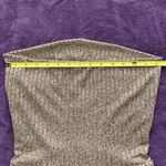 Jones New York NWT szM long sleeve heathered grey tan cowl neck high low tunic Photo 7