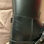 Givenchy  Black Rubber Eva Chain Boots Size 8.5 Photo 11