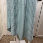 Caution to the Wind  Women's Sleeveless Midi Dress Green White.  B11 Photo 8