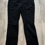 Anne Klein cotton trouser dress pants in black Photo 0