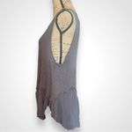 We The Free FREE PEOPLE  Women's Love Somebody Gray‎ Flowy Boho Top S | EUC Photo 2