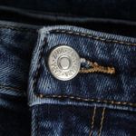 ZARA Side Slit Slim Straight Leg Ankle Jeans High Rise Medium Wash Blue Size 4 Photo 2