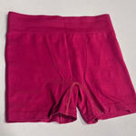Gymshark Womens‎  raspberry logo shorts spandex size xs Photo 0
