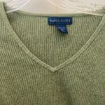 Karen Scott FINAL MARKDOWN  v neck cotton knit sweater xl Photo 1