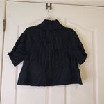 BCBGMAXAZRIA BCBGMaxazaria Black Cover Top Photo 3