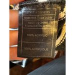 Cupcakes And Cashmere‎ Dress Women Medium Black White Striped Knit Piper Mini Photo 9