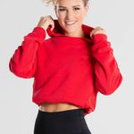 Women’s Best Mesh Cropped Hoodie Photo 0