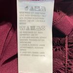 Joan Rivers Dress Wine Cranberry Lace Crochet Lined Dressy Photo 4