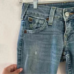 True Religion  Jeans Womens Size‎ 28 Straight Leg Distressed Low Rise Vintage Y2k Photo 2