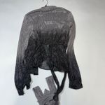 PatBo Ombre warp top metallic silver blouse XS Photo 7