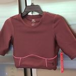 Good American 💕💕 Electric Feel Athletic Cropped Top 2 Medium M NWT Photo 3