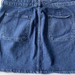 Madewell Denim Utility Full Zip Skirt Size 32 Photo 5
