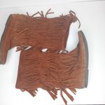 Minnetonka  fringe leather boots size 8 Photo 3