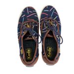 Keds  Triumph Liberty Sketch Sneakers Low Top Navy Blue Colorful‎ Pencils Women 7 Photo 1