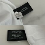 Boston Proper Long sleeve novelty fabric Tassel trim Sun dress white Sz S boho Photo 6