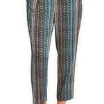 Jessica Simpson NWT Womens  Geometric Fusion Pull On Pants - Sz XXL Photo 0