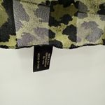 Unbranded Italy Leopard Print Long Scarf Rectangle Satin Polyester Black Photo 2