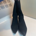 Steve Madden Stetson Black Suede Leather boots Western Cowgirl Country style 9 Photo 11