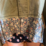 We The Free By Free People Women’s XS Embellished Sergeant Ruffle Utility Jacket Photo 6