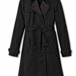 Altuzarra  Target Black Textured Double Breasted Trench Coat 20th Anniversary S Photo 0