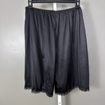 Vintage Figurfit Indera Plus Size 10 Pettipants Slip Shorts Bloomers Pantaloons Black Size M Photo 3