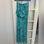 Lilly Pulitzer Morada Strapless Maxi Dress Escapades in the Everglade Size S Photo 2