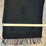 Women’s Black Dress Tank and Floral Beaded Scarf 22W Photo 9