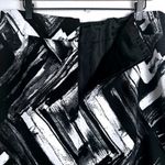 Worthington Black White Abstract Print Pencil Skirt Sz 18 Work Staple Maximalist Photo 6