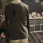 joe's jeans  V-NECK LONG SLEEVE TOP SIZE XS Photo 2