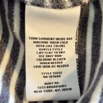 Ruby Rd Ruby Road Jacket Women Petite Small PS Charcoal Grey White Striped Full Zip Hood Photo 8