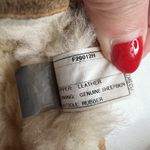 UGG  Sz 6 Dakota Slipper Leather Nubuck Beige Moccasin Slip On Shoes 5612 Women’s Photo 9