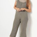 Koolaburra by Ugg Blue Brushed Rib Sweater Knit Jumpsuit Photo 1