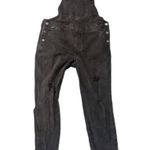 Old Navy  of straight distressed overalls size 14 Photo 1