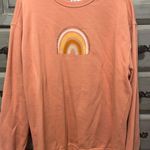 Sunkissed Coconut Rainbow Sweatshirt Orange Size XL Photo 0