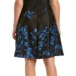 Julia Jordan V-Neck Cap Sleeve A-Line Fit & Flare Floral Print Scuba Dress 10 Photo 1