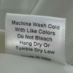 L’Oeuf Poché Long Sleeve Tennis Shirt White with Navy Accent Stripe Size XS Photo 6