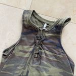 Z Supply  Oversized Camo Tie Dress Sz Medium Photo 1