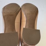 Aerosoles Eye Candy Pump Women's Size 8.5 Nude Faux Patent Leather Block Heel Photo 4