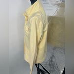 Croft & Barrow  yellow sweater jacket size‎ medium Photo 5