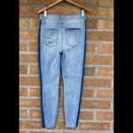 Spanx Distressed Skinny Jeans with Side Stripe Large Photo 1