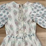 Christian LaCroix  Floral Lace Up Dress Women’s Small Photo 4